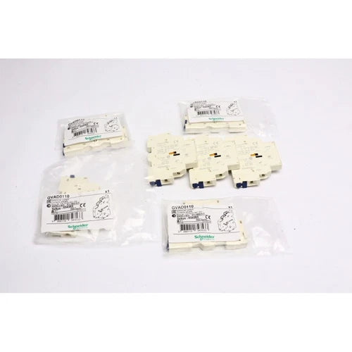 7pcs Schneider electric GVAD0110 034353 auxiliary contactor READ DESC (B1350)
