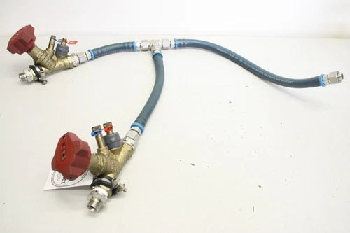 2x TA &amp; SWAGELOK-316Y47 1/2 DN15 PN20 150 Ventil Regelventil 316M93