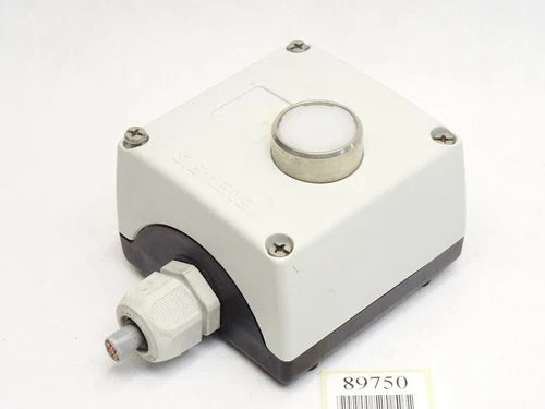 Siemens Geh?use Drucktaster wei? + 2x 3SB3420-0B