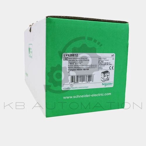 施耐德 LV426612 ComPact NSXm 隔离开关 - 160A 4P - EverLink 接线片