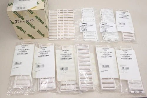 48x WAGO 793 507 5mm WMB-Multibeschriftungssystem 793-507 OVP