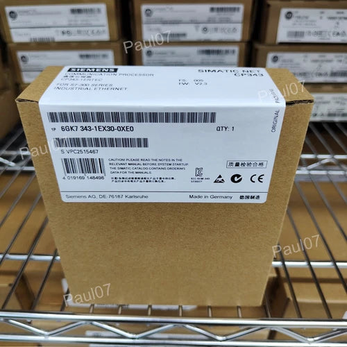 New Siemens 6GK7343-1EX30-0XE0 6GK7 343-1EX30-0XE0 Communications Processor
