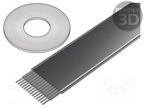 1 disc, Wire: ribbon 7700-100-10 /E2UK