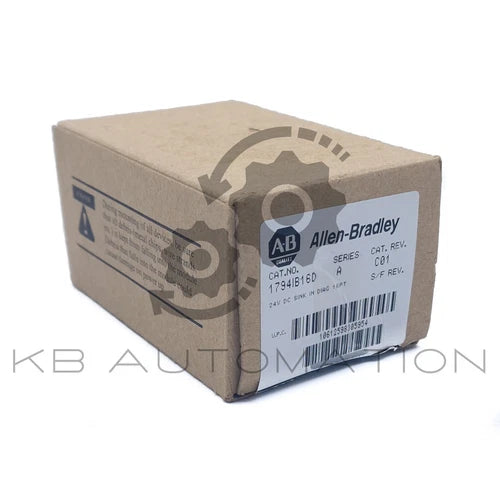 1794-IB16D Flex I/O digital input module, 16x 24V DC sinking inputs, diagnostics