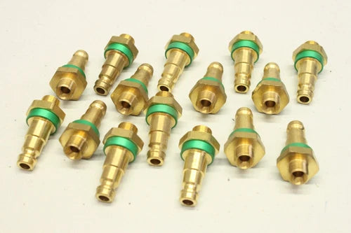 15x 247,61 NW5 G1/8 AG Messing unverwechselbarer Nippel Kupplung 24761