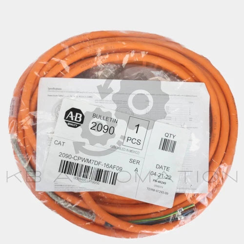 2090-CPWM7DF-16AF09 SpeedTEC cable, motor power only,  16 AWG, continuous-flex
