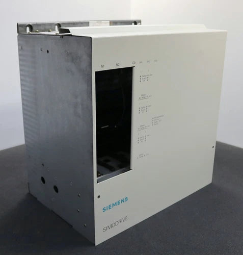 SIEMENS SIMODRIVE Inverter Rack 6RB2101-4A-Z Z=A30+A20+A29+G10+V15 NO BOARD