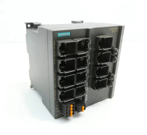 SIEMENS SCALANCE X212-2 6GK5212-2BB00-2AA3 INDUSTRIAL ETHERNET SWITCH *E10*