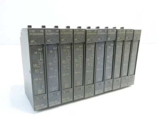 10x SIEMENS SIMATIC S7 6ES7 132-4BB01-0AB0 2 DIGITAL OUTPUT MODULES - set of 10