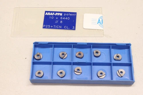 10x ARAF-PPH P25-TICN 22 CL3 6440 温德施奈德盘 8105057075 OVP