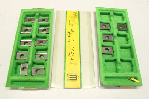 14x Walter P27000 H1 WPM Wendeschneidplatten 58284/8177455 OVP