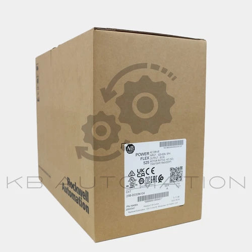 25B-D030N104 Inversor PowerFlex 525, 3x 380-480 V AC, 30 A a 15 kW (20 HP), sem filtro