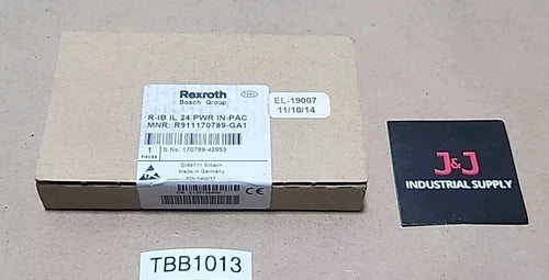 *BRAND NEW* Rexroth R911170789-GA1 R-IB IL 24 PWR IN-PAC 170789-42953 + Warranty