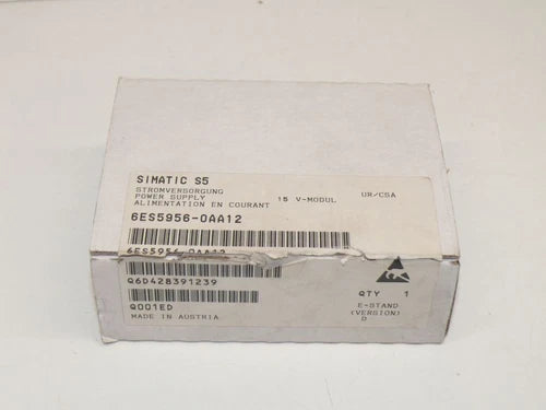 Siemens 6ES5956-0AA12 Stromversorgung 6ES5 956-0AA12 NEU-OVP