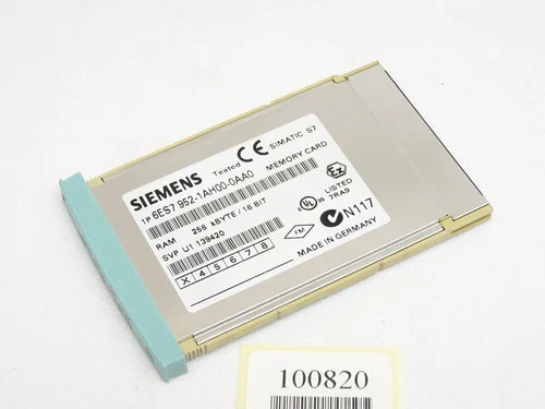 Siemens 6ES7952-1AH00-0AA0 6ES7 952-1AH00-0AA0 Memory Card 256KB