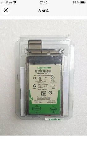 TSXMRPF004M Schneider Electric Modicon Memory Card SRAM TSX-MRPF-004M "NEW"