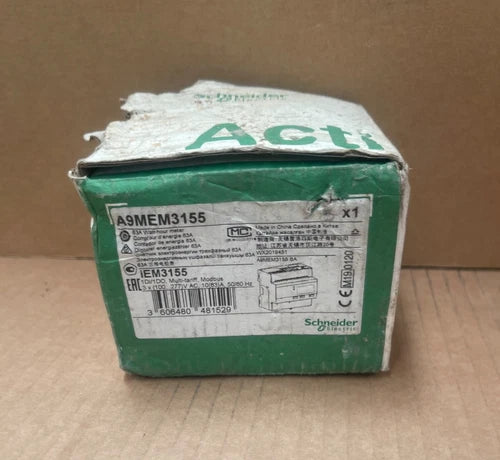 Schneider Electric - A9MEM3155 / iEM3155 - 63A DIN Rail Energy Meter (Modbus)