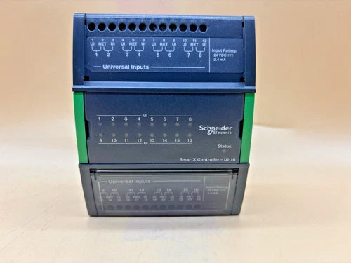 SCHNEIDER ELECTRIC SMARTX CONTROLLER SXWUI16XX10001 , UI-16, I/O MODULE + BASE