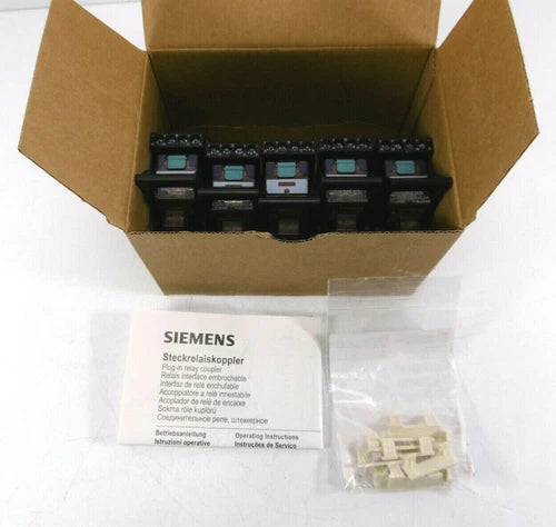 5 St¨¹ck Siemens Steckrelaiskoppler PT5B5L24