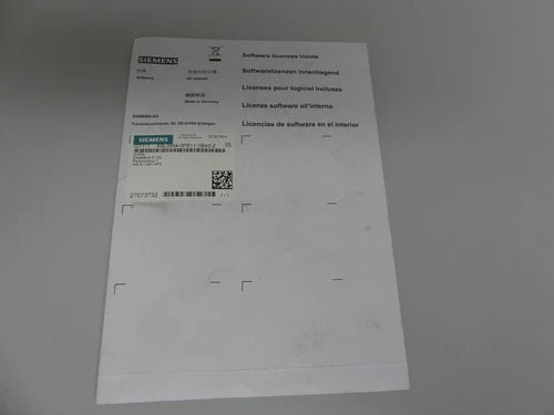 Siemens 6SL3054-OFB11-1BA0-Z Softwarelizenzen