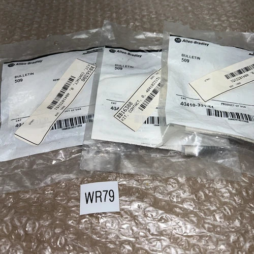 (3) Allen-Bradley 40410-331-51 Contact Kits Replacement  New In Sealed Indv.bags
