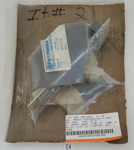 *NEW* Siemens Pyrotronics ZA-31 Dual Fire Alarm Module w/ Speaker + Warranty!