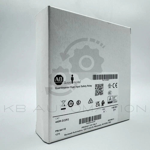 Allen-Bradley 440R-D22R2 Guardmaster Safety Relay (GSR), Dual Input (DI)