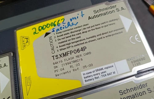 SCHNEIDER TSXMFP064P - TSX MFP064P , ENV?OR?PIDO! FACTURA GARANT?A INVOICE