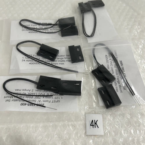 (5) NNB 2005-1965-400 SPST Form "A" Sensor / Actuator Set Fast Shipping!