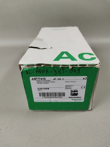 Schneider Electric 3x A9F77410 iC60N C10A NEU OVP