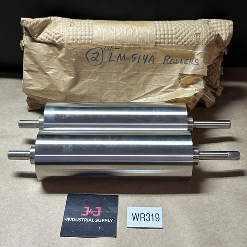 (2) BRAND NEW- Potdevin Machine MK-LM-514A Glue Rollers 2¡± X 6¡± || WARRANTY ????