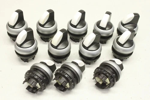 12x  M22-WRK3 Wahltaste 2 Stellungen  Drehschalter