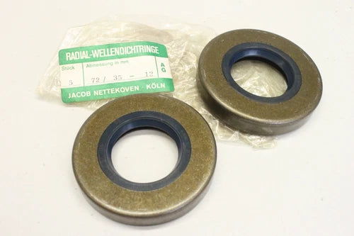 2x JACOB NETTEKOVEN  72/ 35-12 FUD2 35-72 Radialwellendichtring 72/35-12