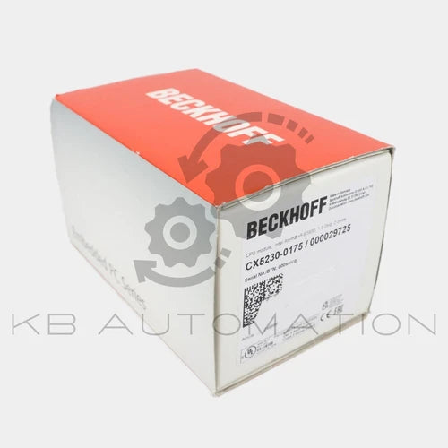 Beckhoff CX5230-0175 Embedded PC with Intel Atom 1.3GHz processor, 4GB DDR4 RAM