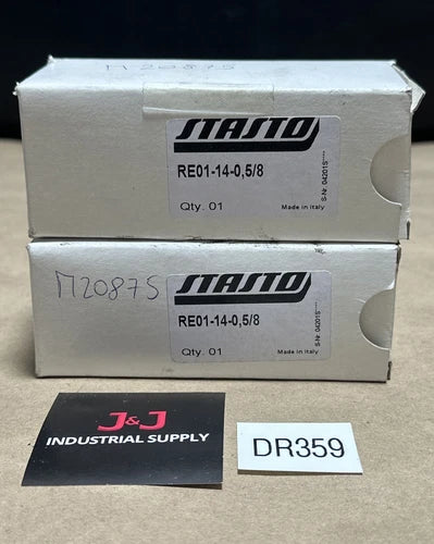 (2) NEW OPEN BOX- Stasto RE01-14-0,5/8 Air Valve Regulators || FAST SHIPPED ????