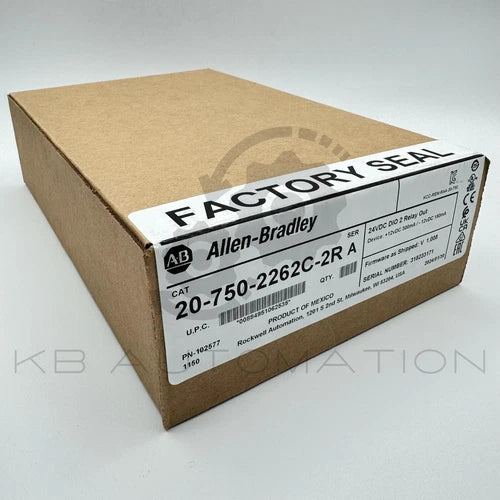 Módulo de opção de E/S PowerFlex série 750 20-750-2262C-2R 24 VCC, 2 AI, 2 AO, 6 DI, 2 RO