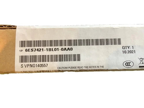 6ES74211BL010AA0 - SIEMENS - 6ES7421-1BL01-0AA0 Input Module NEW