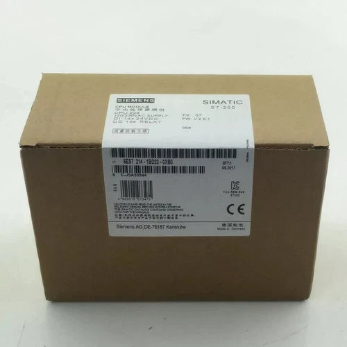New Siemens 6ES7214-1BD23-0XB0 S7-200 CPU 224 power supply 6ES7 214-1BD23-0XB0