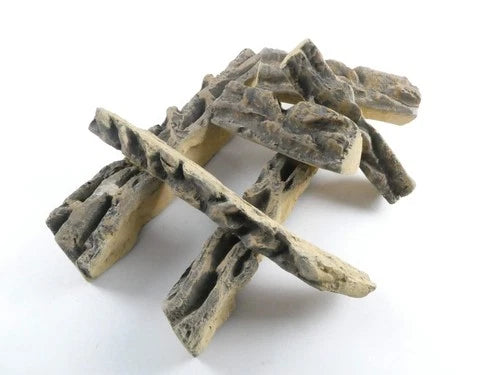 20754600 / SELFAB05028 CERAMIC LOGS SET OF 6