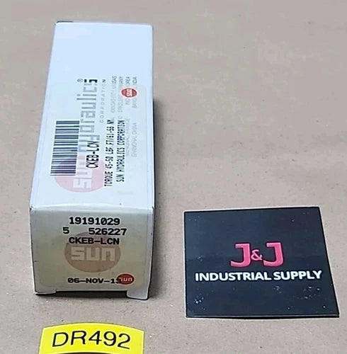 *BRAND NEW* Sun Hydraulics CKEB-LCN Cartridge Check Valve 45-50Lbf FT + Warranty