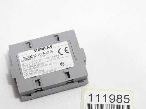 Siemens 3LD9250-4C AJO Hilfsschalter 1 OE f¨¹r Bodenbefestigung