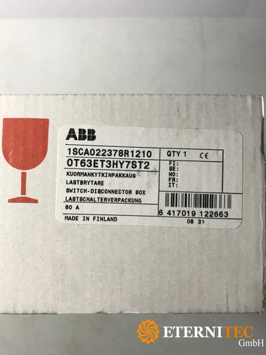 ABB OT63ET3 1SCA022378R1210 Lastschalterpackung OT63ET3HY7ST2