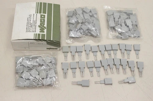 100x WAGO 281 407 6mm 24A Pr¨¹fstecker 281-407 OVP