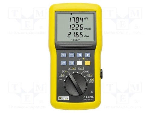 1 pe?a, medidor: analisador de qualidade de energia CA-8220 /E2UK