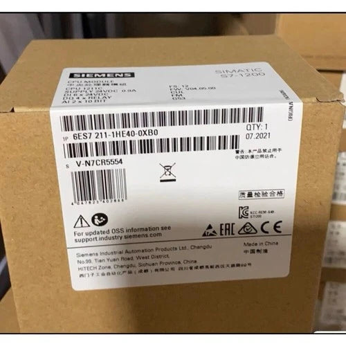 New Siemens 6ES7211-1HE40-0XB0 6ES72111HE400XB0 SIMATIC S7-1200 CPU 1211C