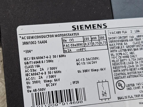 Siemens 3RM1002-1AA04