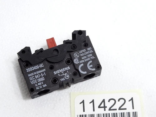 Siemens Schaltelement 3SB3400-0C