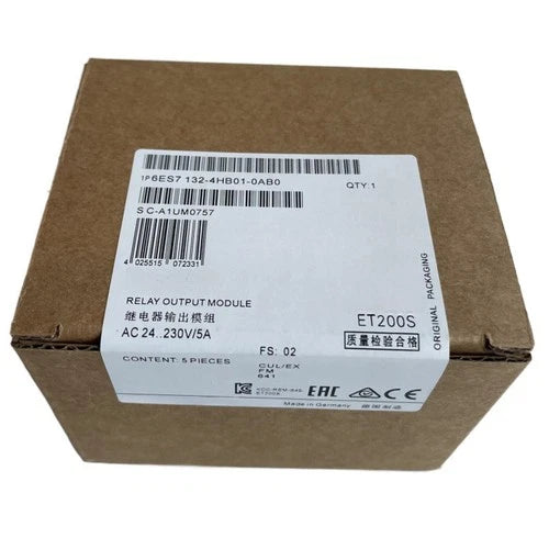 New Siemens 6ES7132-4HB01-0AB0 6ES71324HB010AB0 DP 5 electronic modules