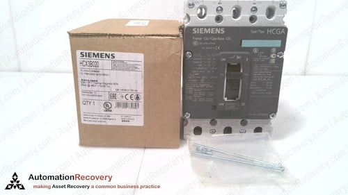 SIEMENS HCX3B020, 3VL1102-2KM30-0AA0 VL MOLDED CASE CIRCUIT BREAKER, NEW #326853