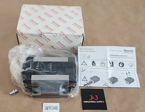 *BRAND NEW* Rexroth R165131320 Ball Runner Block Bearing Carbon Steel + Warranty